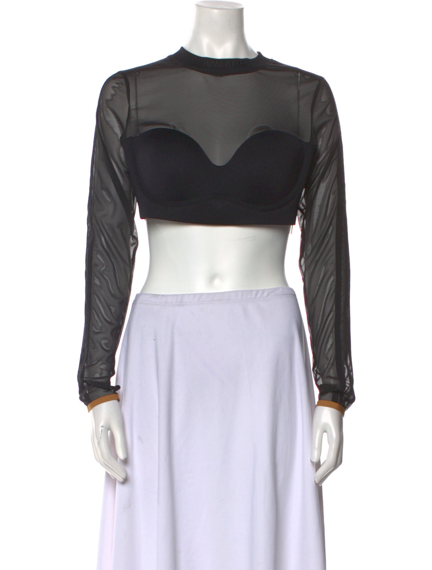 adidas x IVY PARK Crew Neck Long Sleeve Crop Top