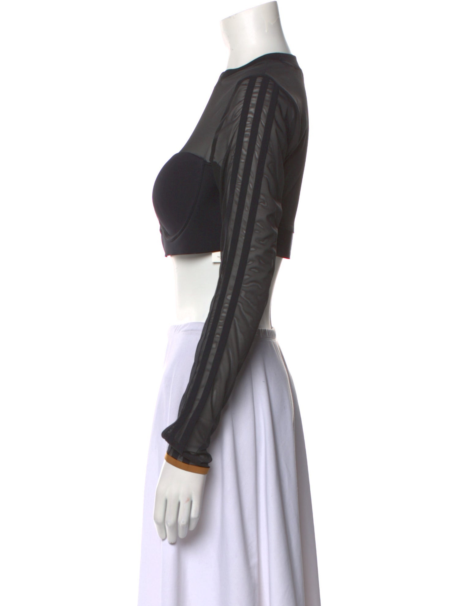 adidas x IVY PARK Crew Neck Long Sleeve Crop Top