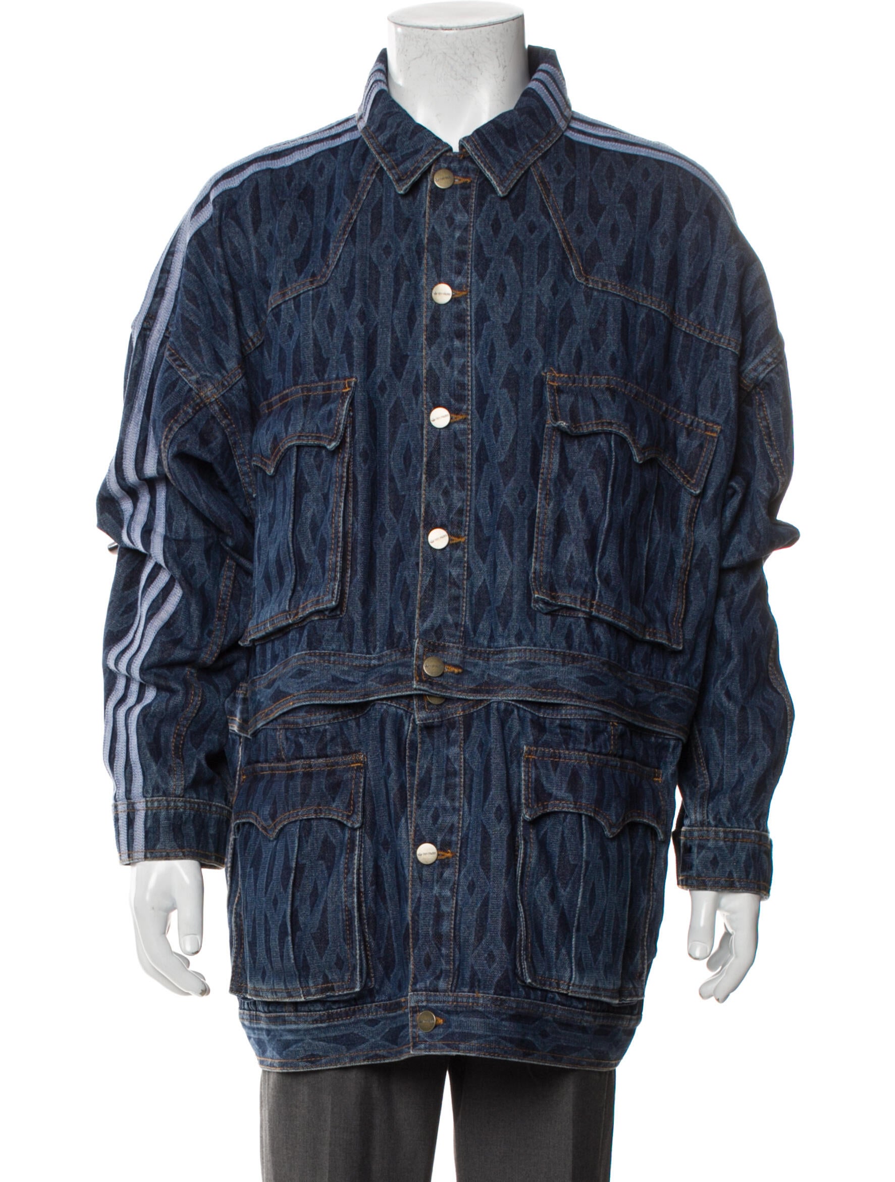 adidas x IVY PARK Patterned Denim Jacket