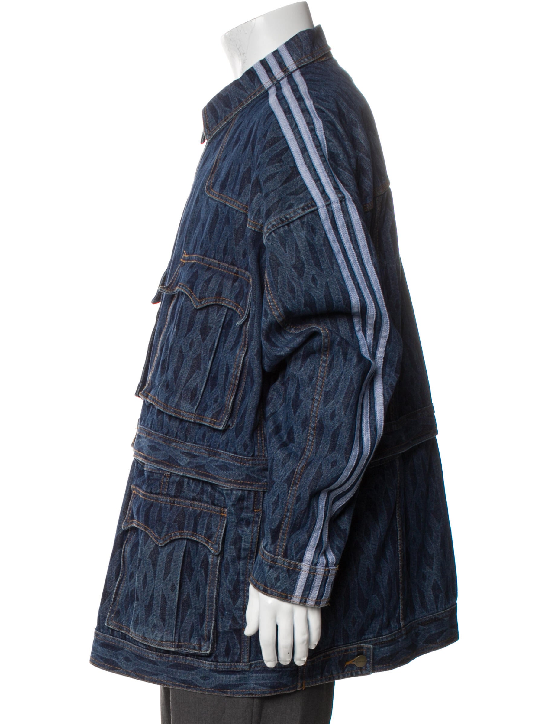 adidas x IVY PARK Patterned Denim Jacket