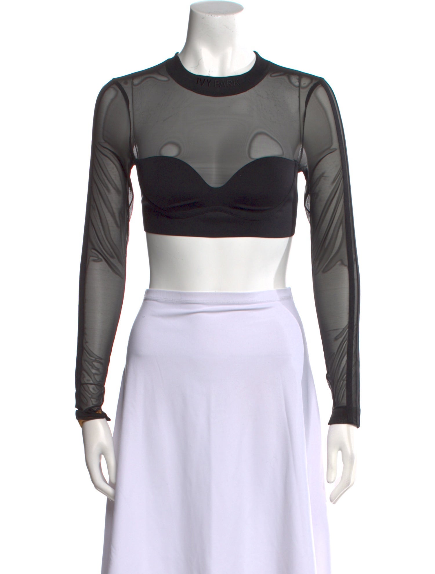 adidas x IVY PARK Printed Crew Neck Crop Top