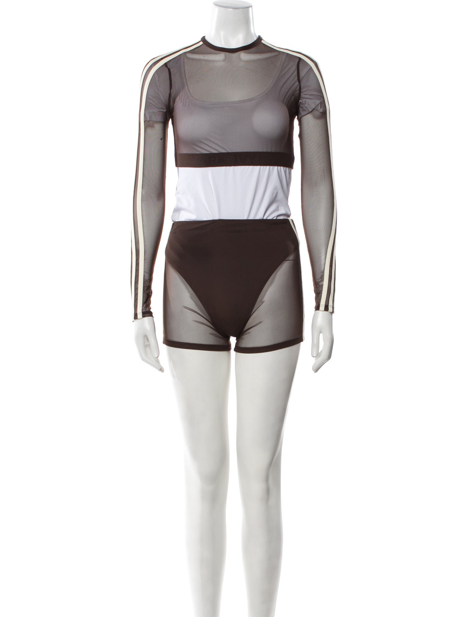 adidas x IVY PARK Colorblock Pattern Mesh Accents Short Set