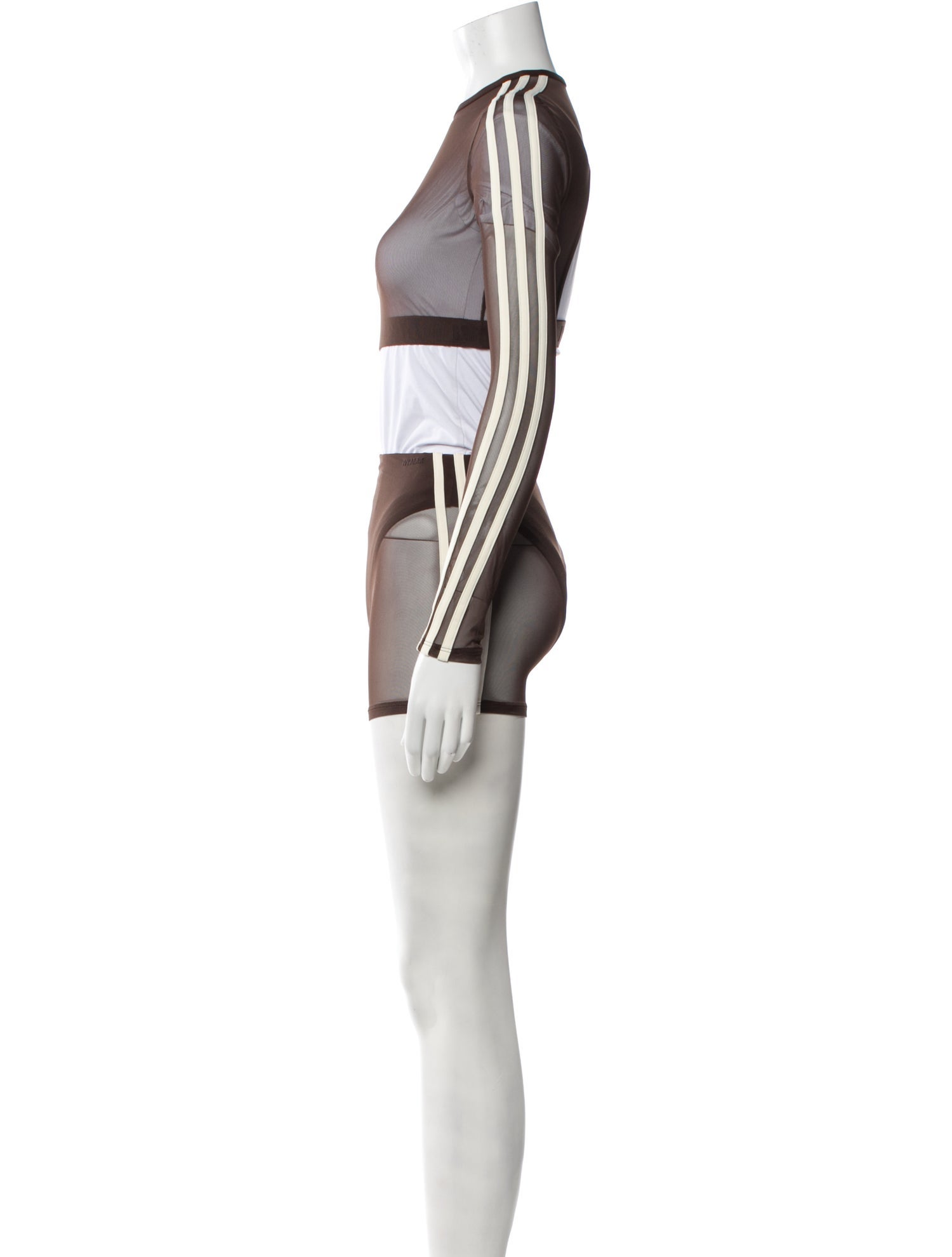 adidas x IVY PARK Colorblock Pattern Mesh Accents Short Set