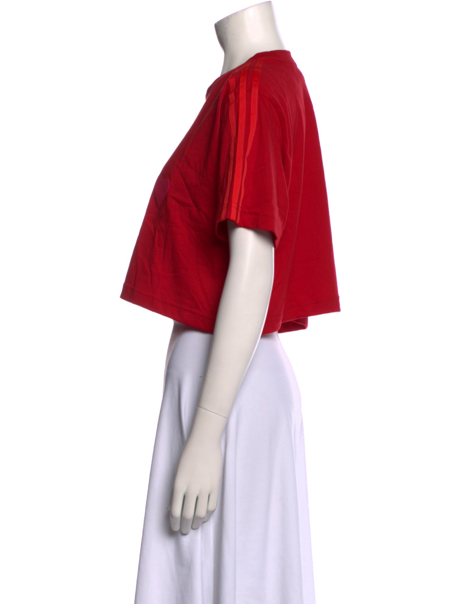 adidas x IVY PARK Crew Neck Short Sleeve Crop Top