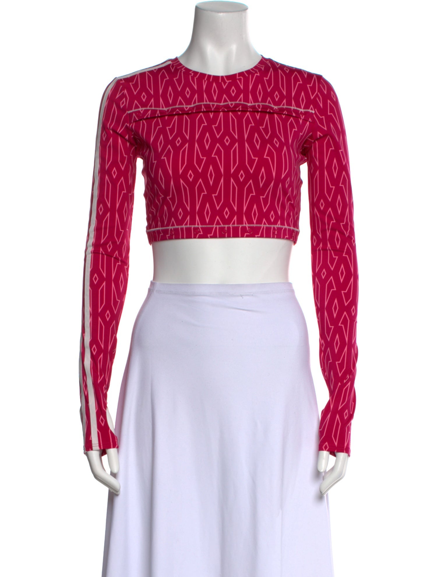 adidas x IVY PARK Printed Crew Neck Crop Top