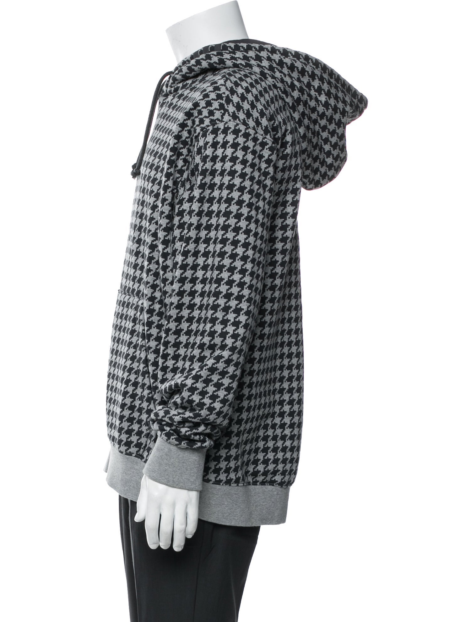 adidas x IVY PARK Houndstooth Print Crew Neck Hoodie