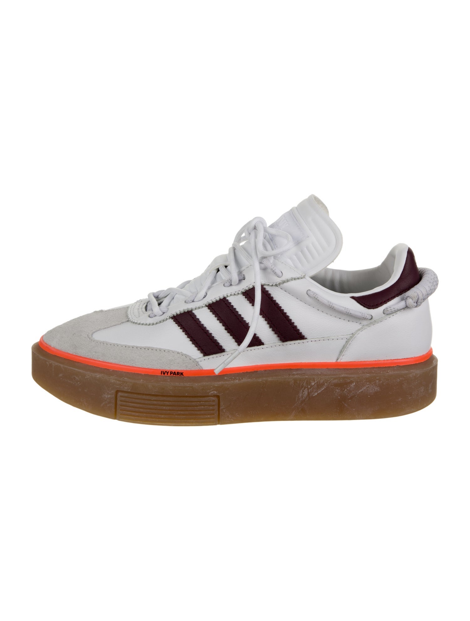 adidas x IVY PARK Leather Colorblock Pattern Sneakers