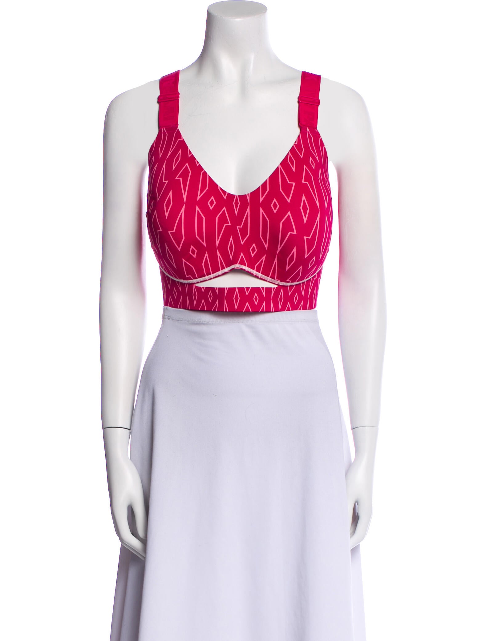 adidas x IVY PARK Printed V-Neck Crop Top