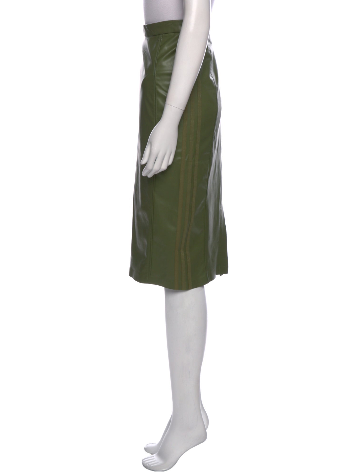 adidas x IVY PARK Grosgrain Trim Knee-Length Skirt