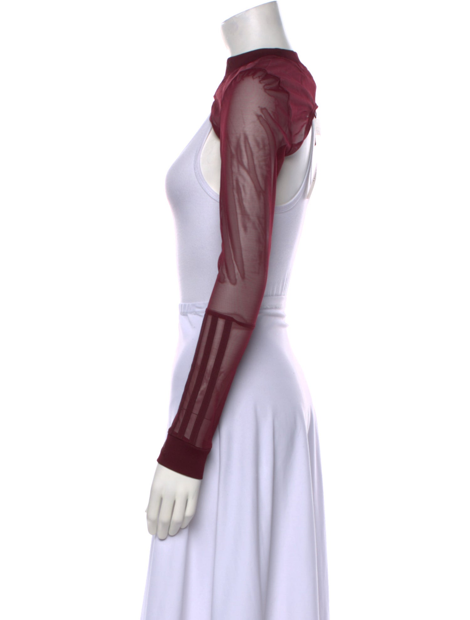 adidas x IVY PARK Mock Neck Long Sleeve Crop Top