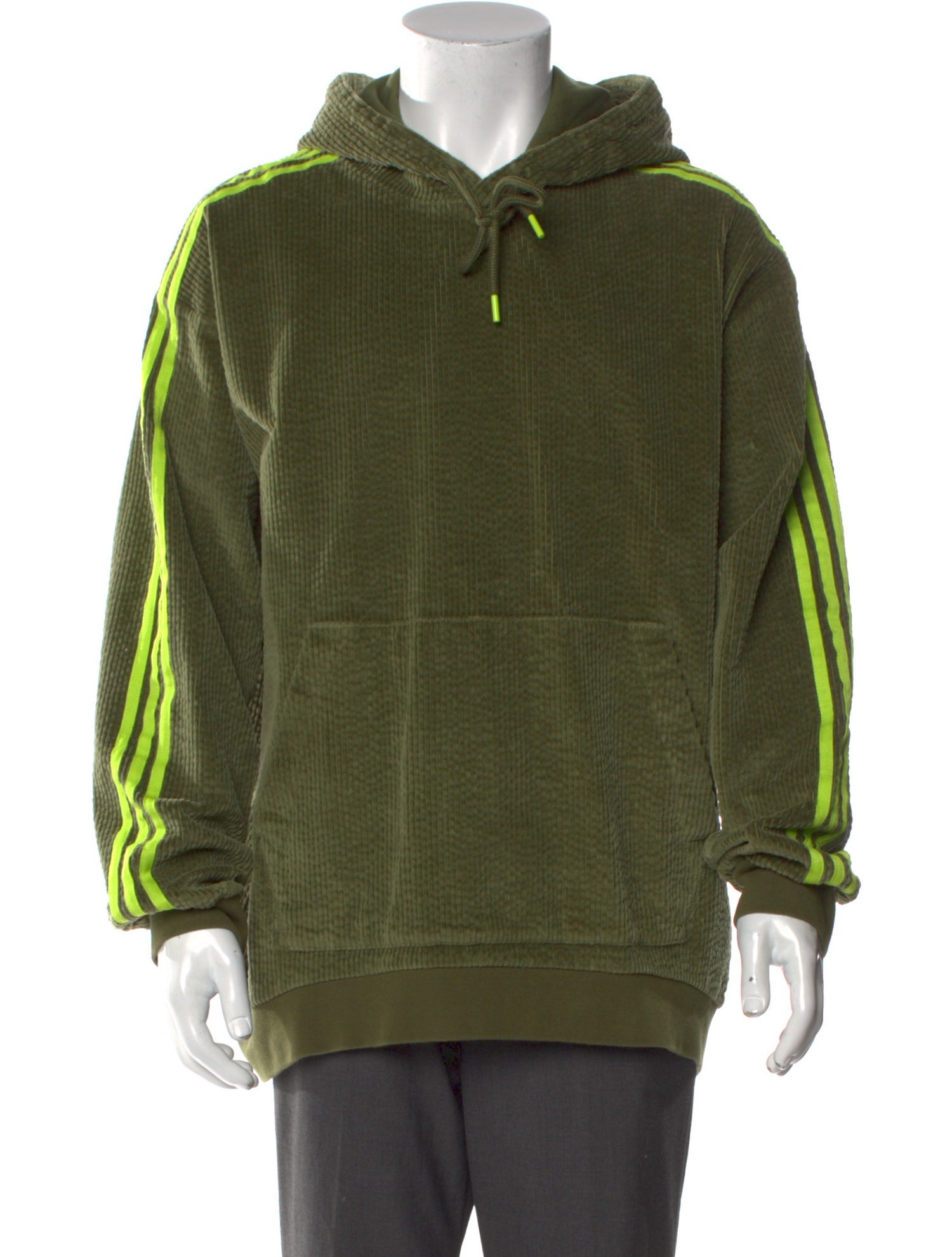 adidas x IVY PARK Striped Crew Neck Hoodie