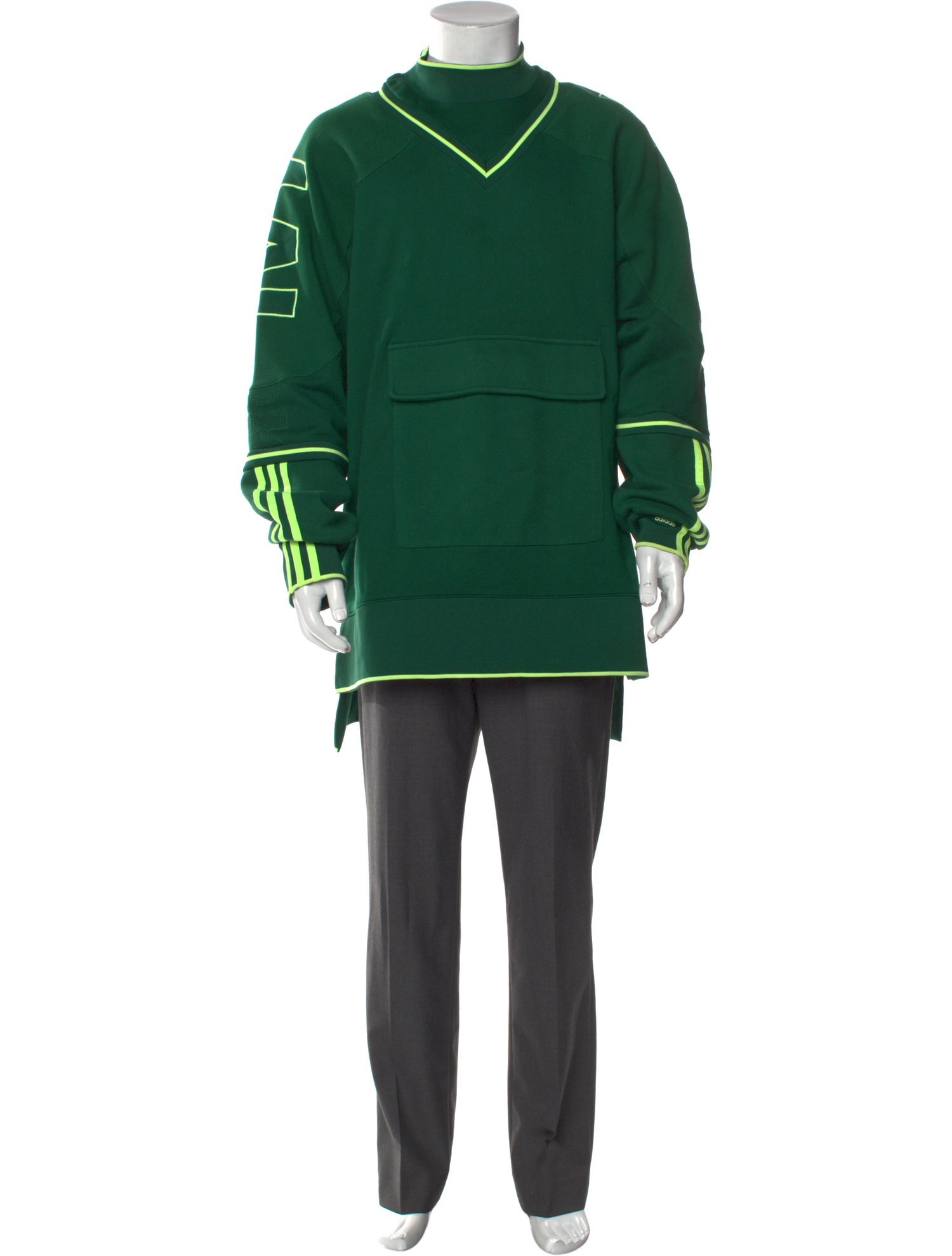 adidas x IVY PARK Graphic Print Mock Neck Pullover