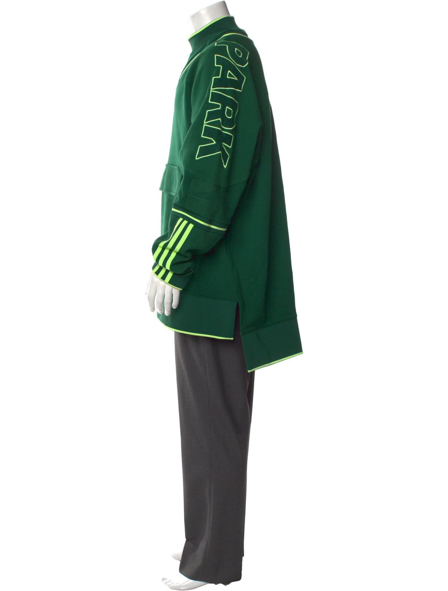 adidas x IVY PARK Graphic Print Mock Neck Pullover