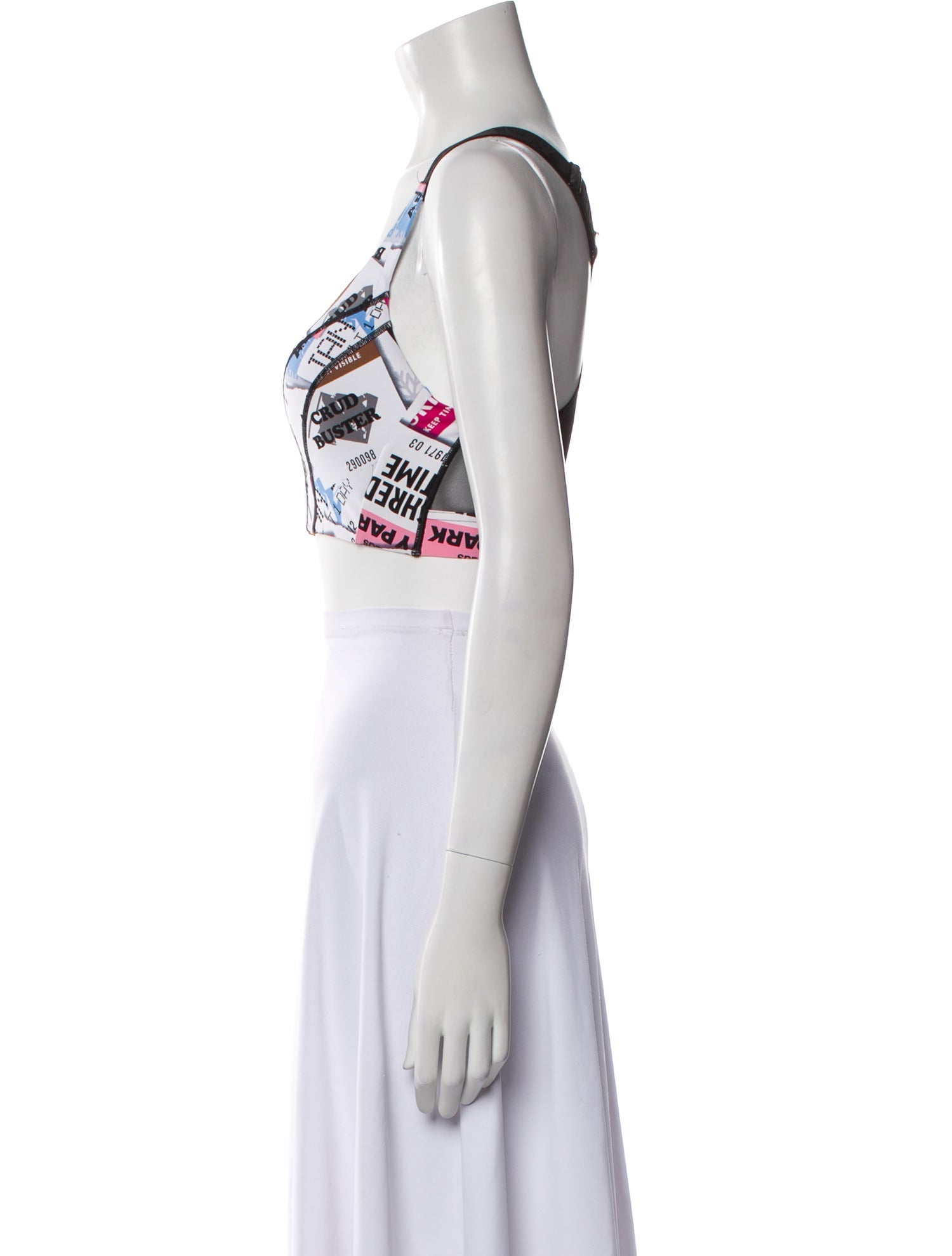 adidas x IVY PARK Printed Square Neckline Crop Top