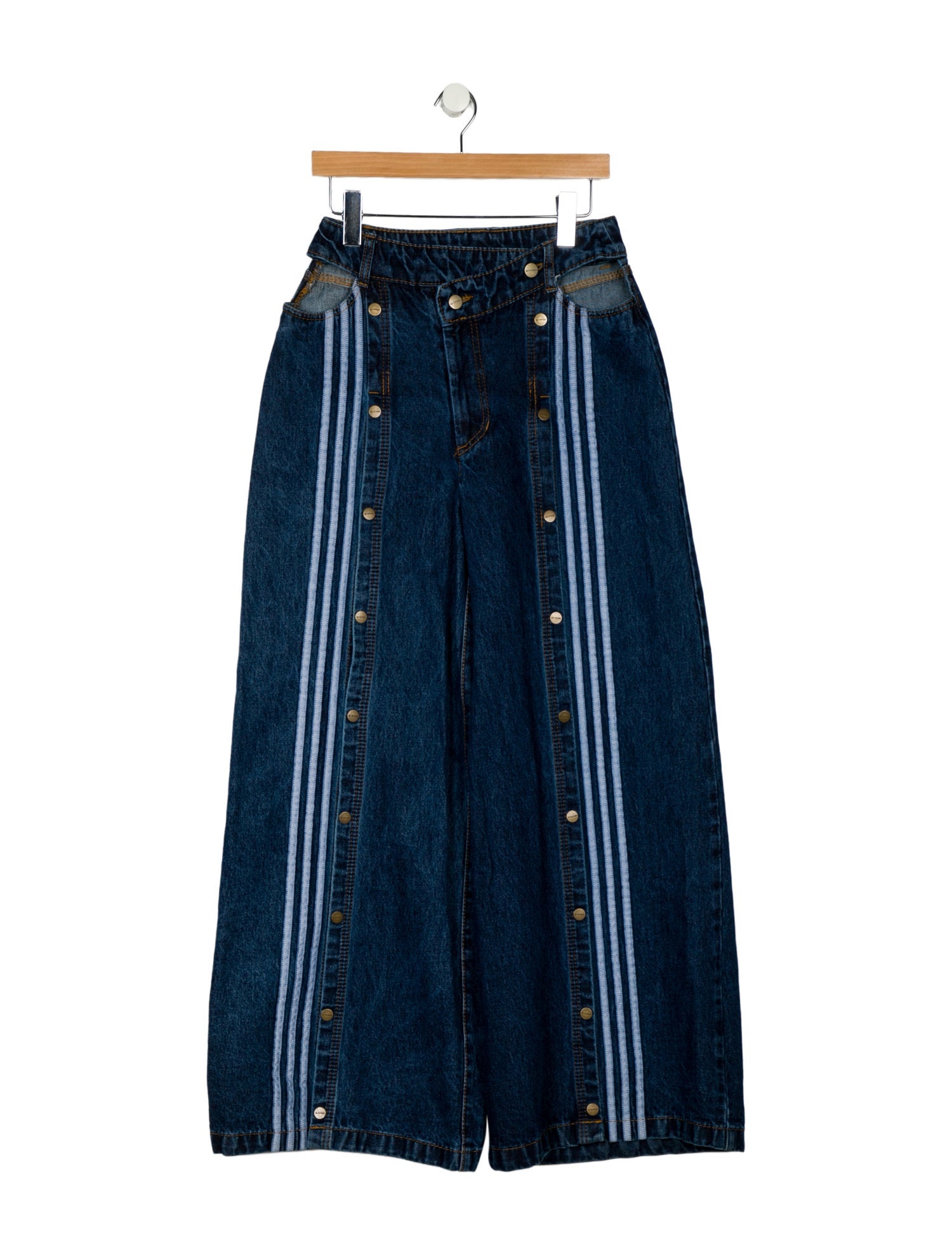 adidas x IVY PARK High-Rise Wide Leg Jeans