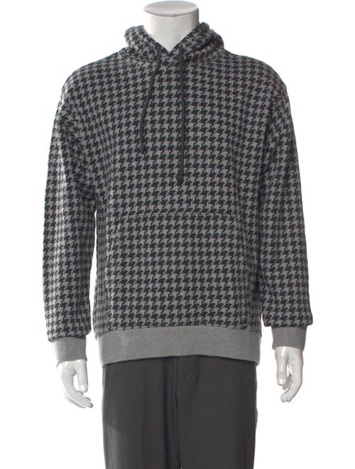 adidas x IVY PARK Houndstooth Print Crew Neck Hoodie