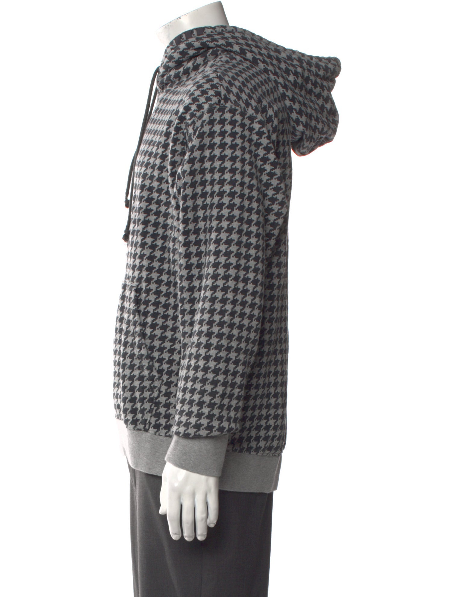 adidas x IVY PARK Houndstooth Print Crew Neck Hoodie