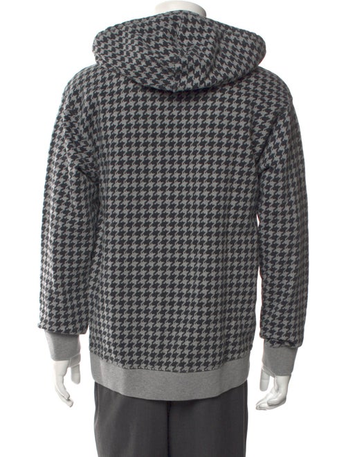 adidas x IVY PARK Houndstooth Print Crew Neck Hoodie