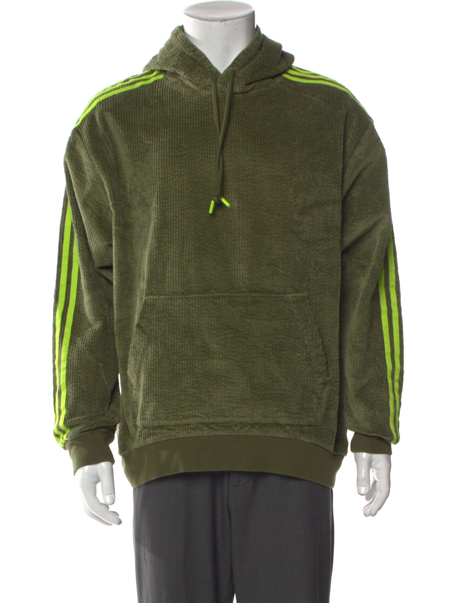 adidas x IVY PARK Striped Crew Neck Hoodie