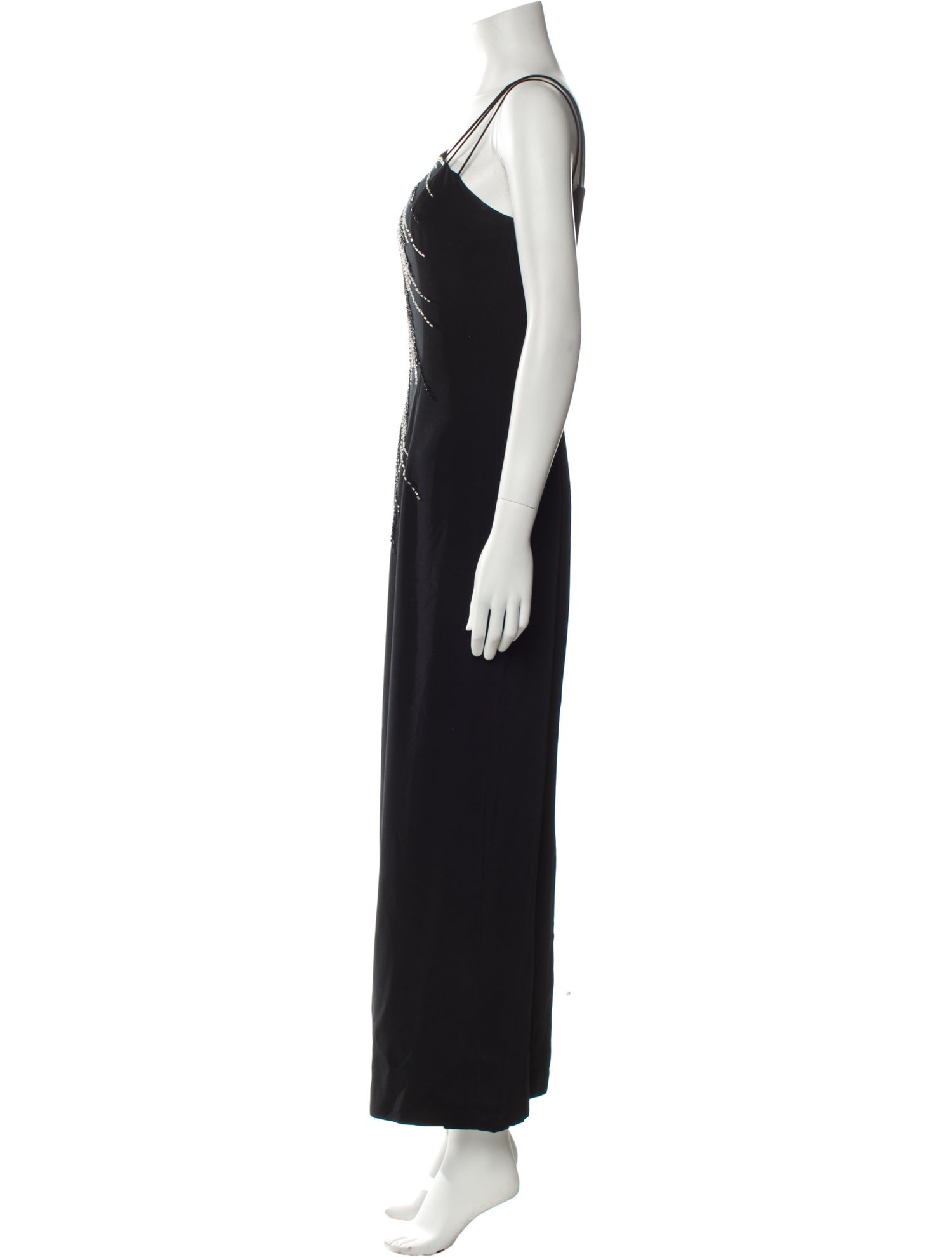 Avanti One-Shoulder Long Dress