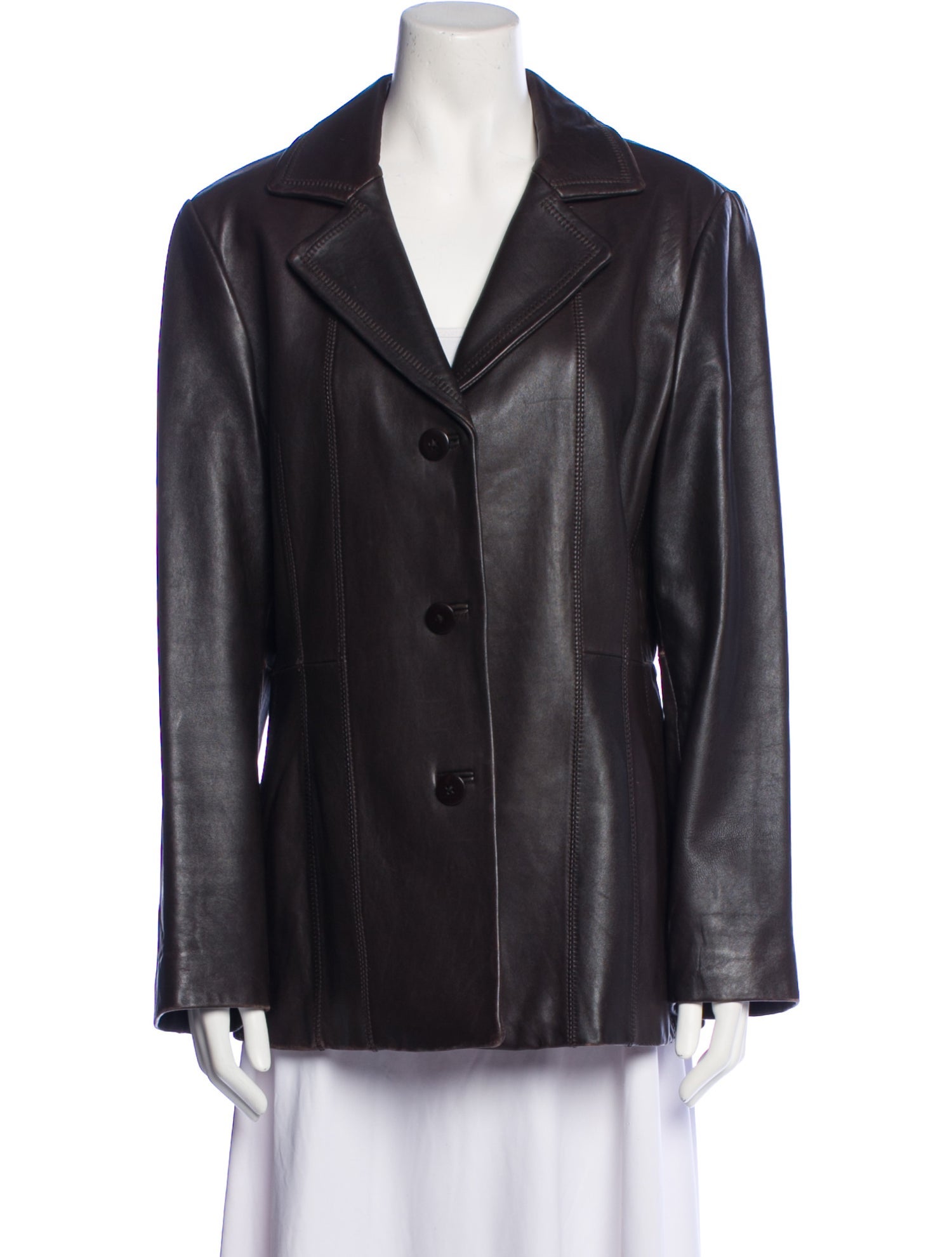 Avanti Leather Coat