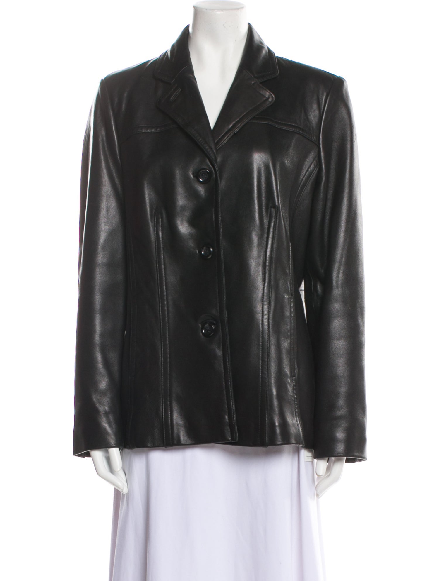 Avanti Leather Blazer