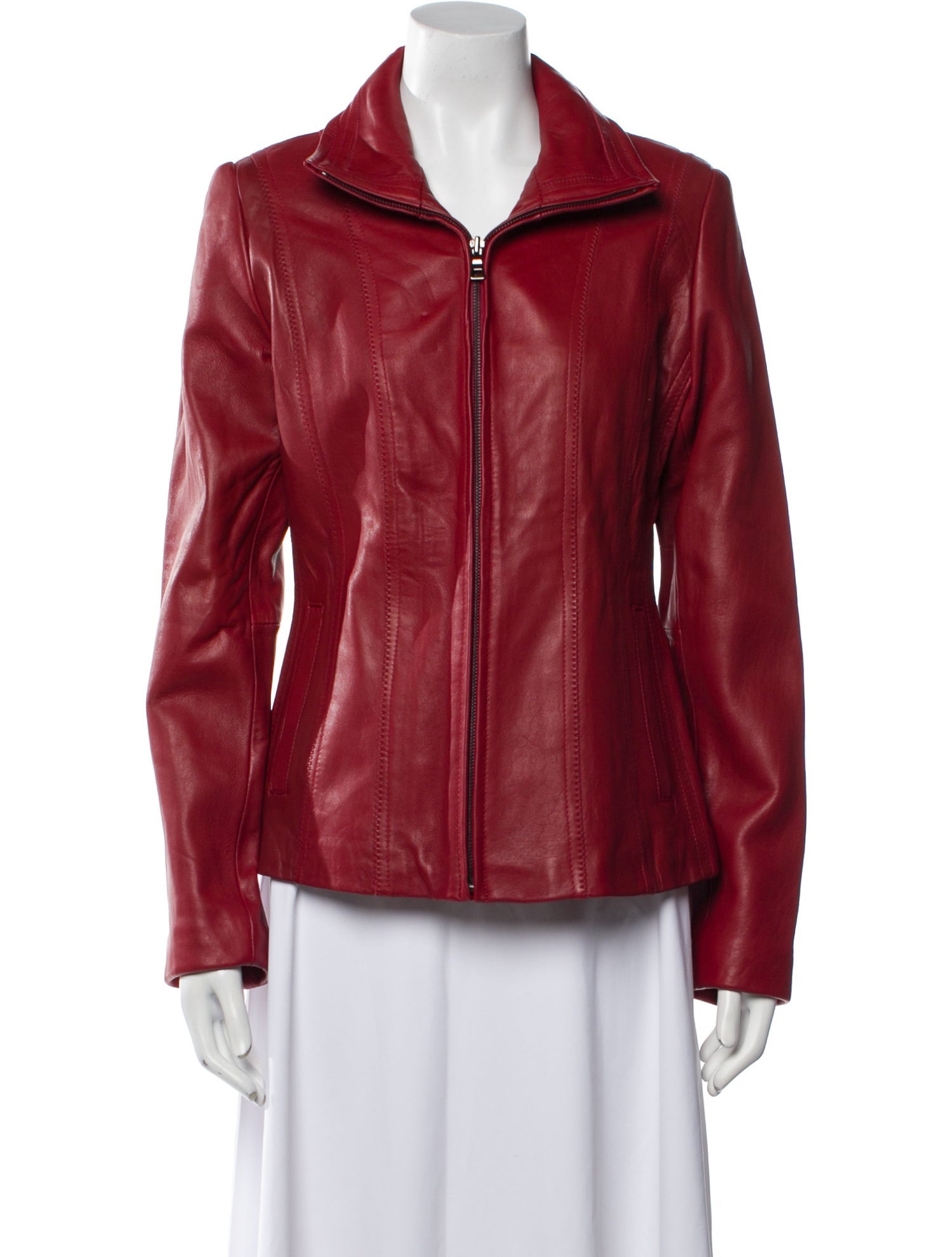 Avanti Leather Biker Jacket