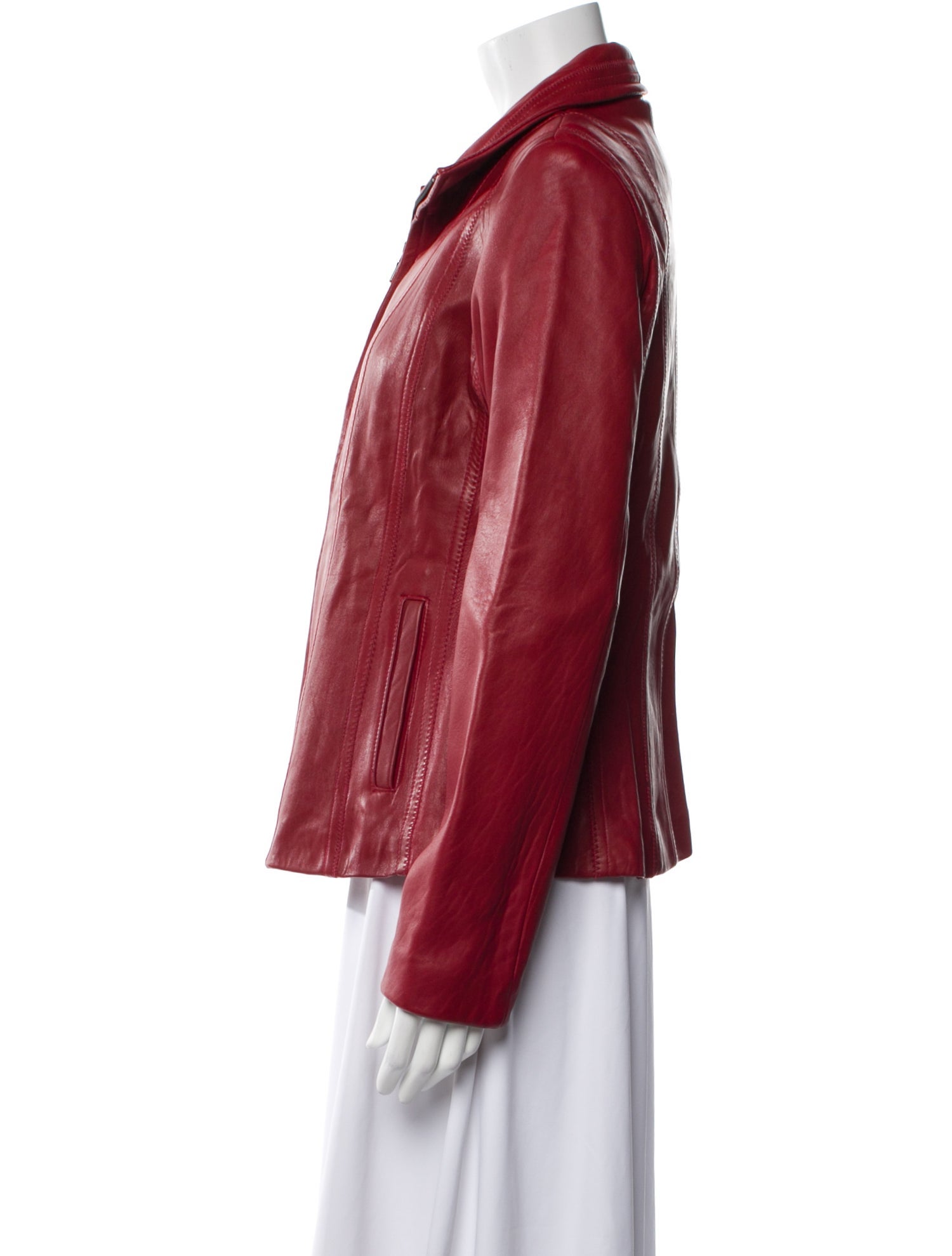 Avanti Leather Biker Jacket