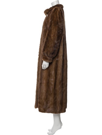 Avanti Mink Printed Fur Coat
