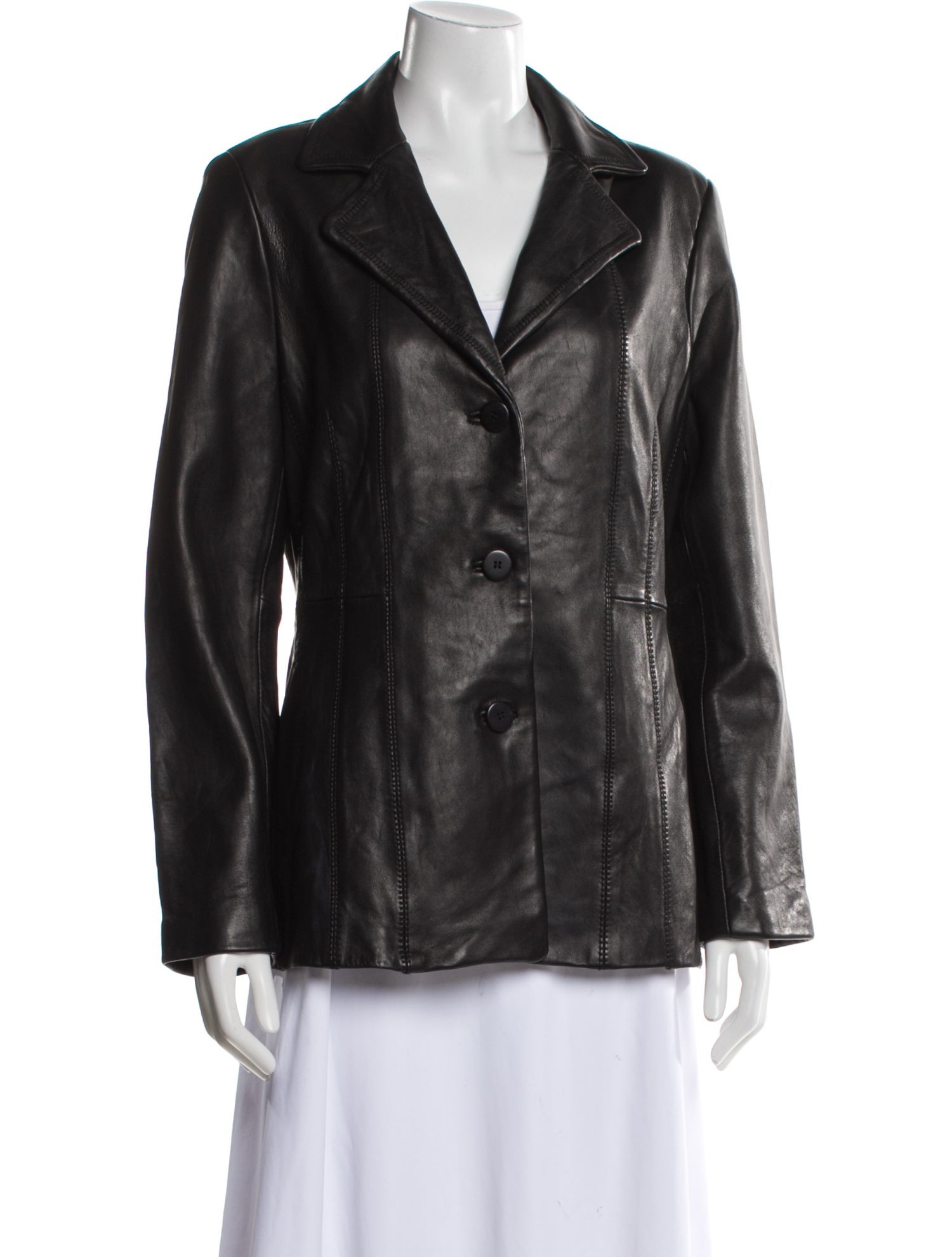 Avanti Leather Blazer