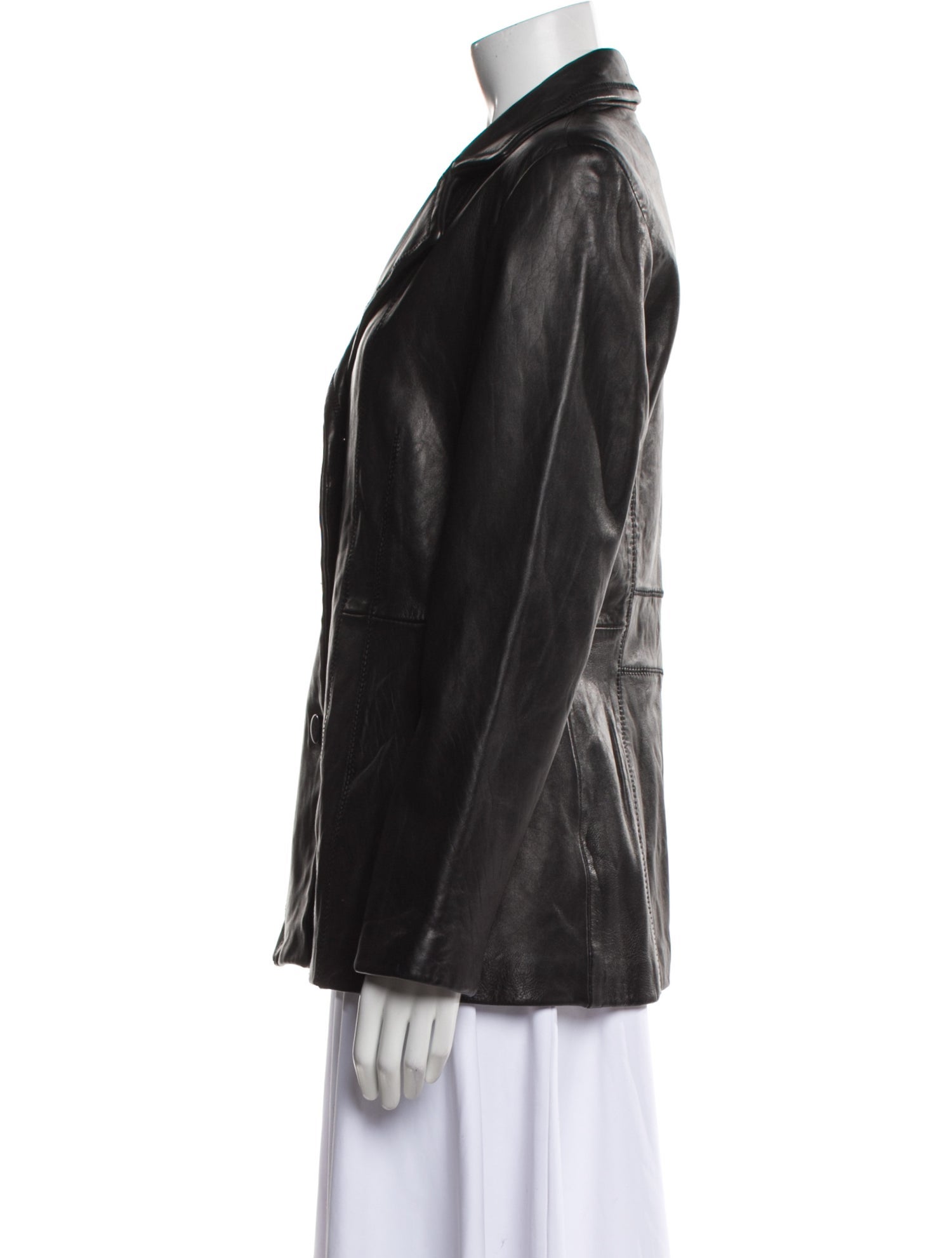 Avanti Leather Blazer