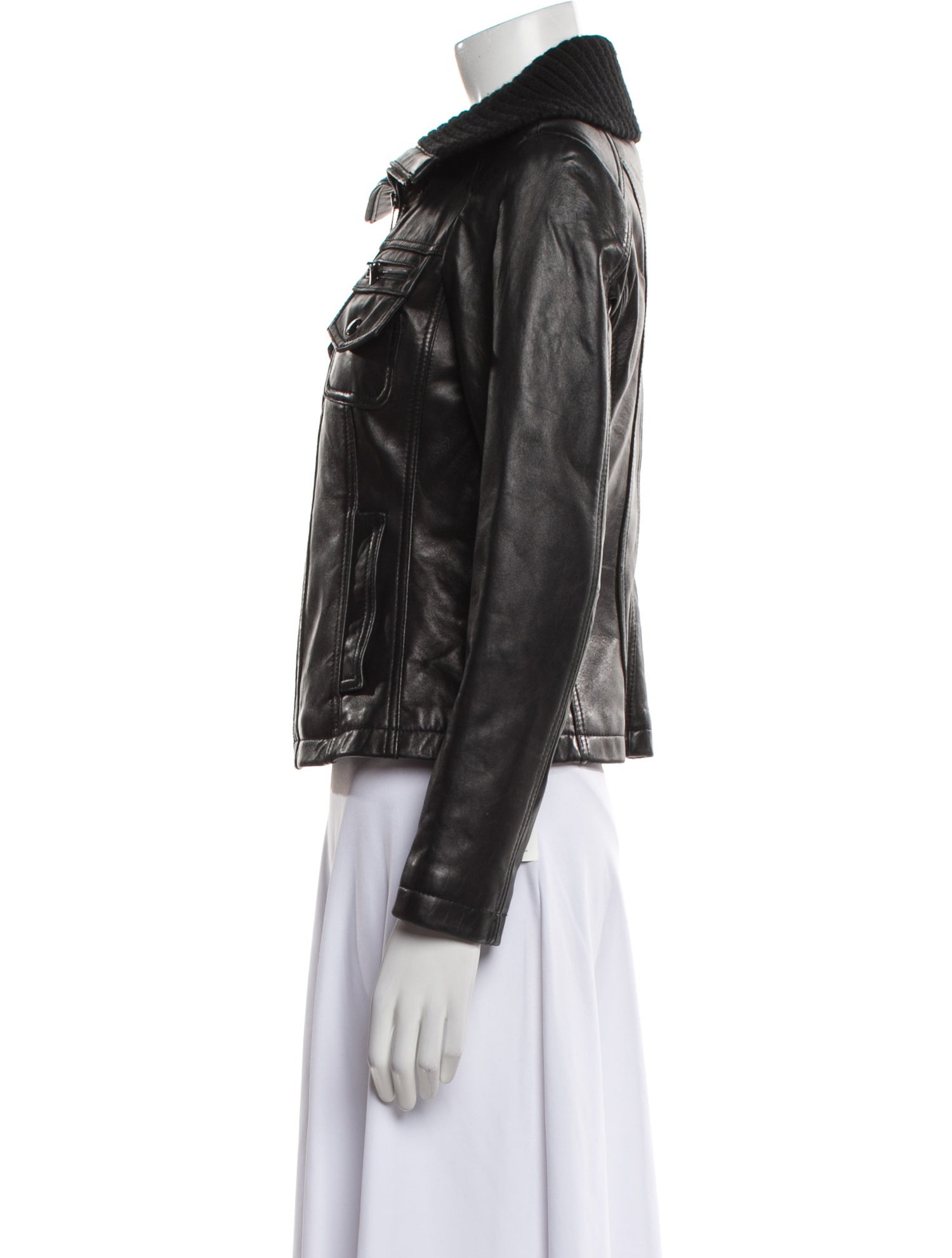 Avanti Leather Biker Jacket