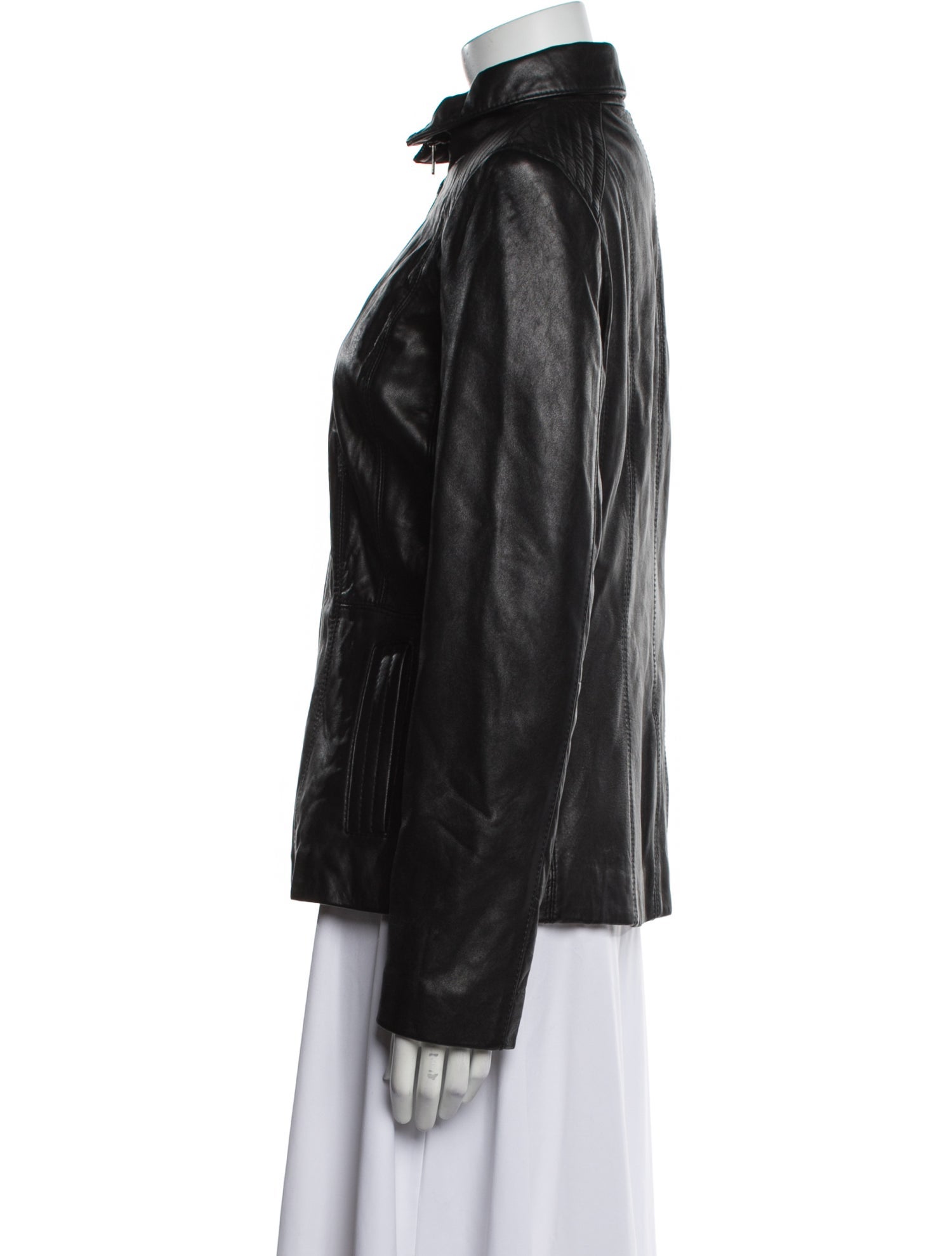 Avanti Leather Biker Jacket