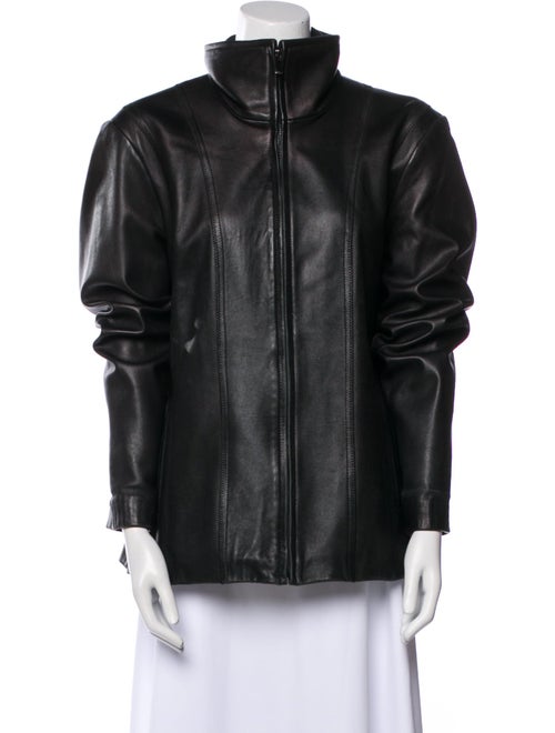 Avanti Leather Bomber Jacket