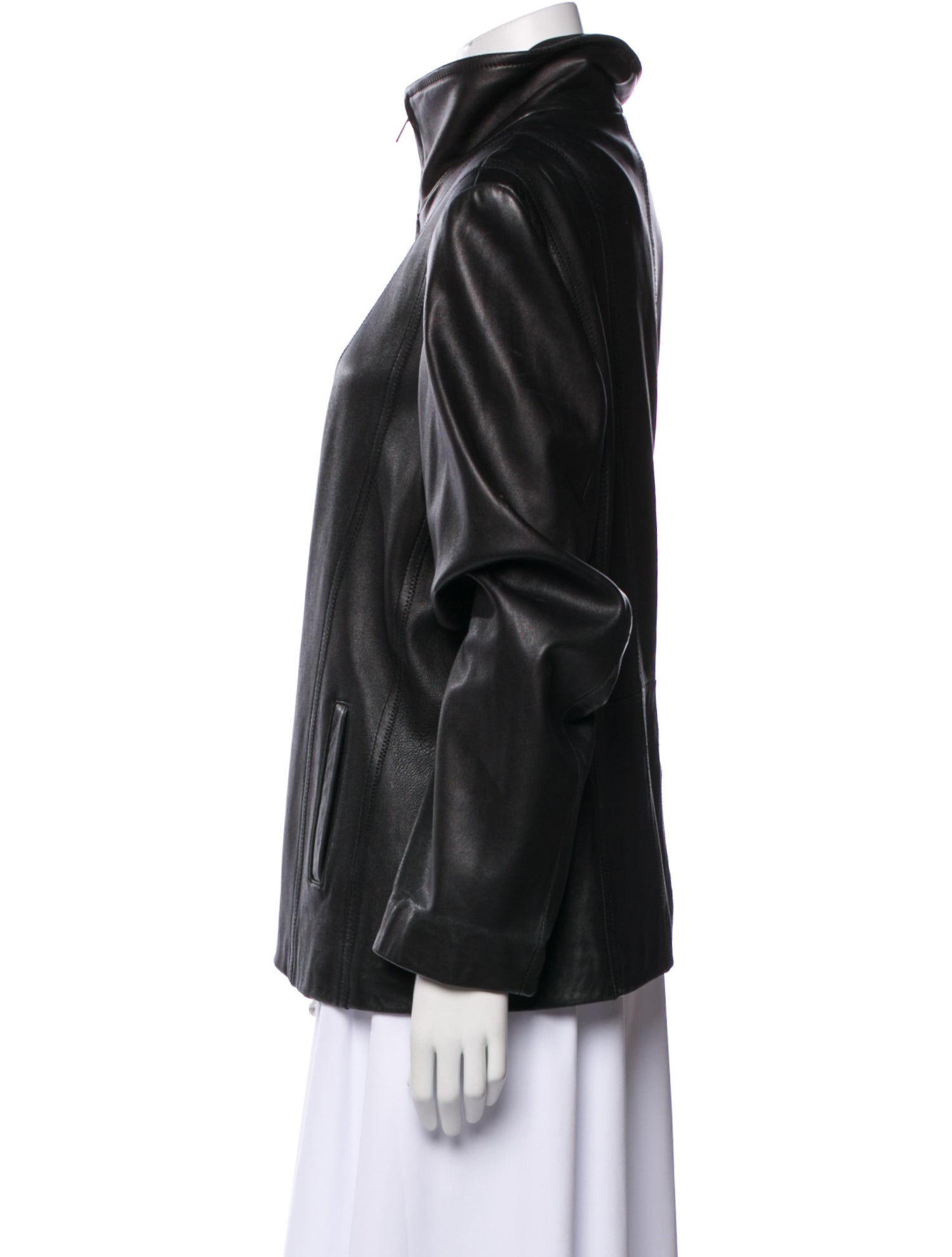 Avanti Leather Bomber Jacket