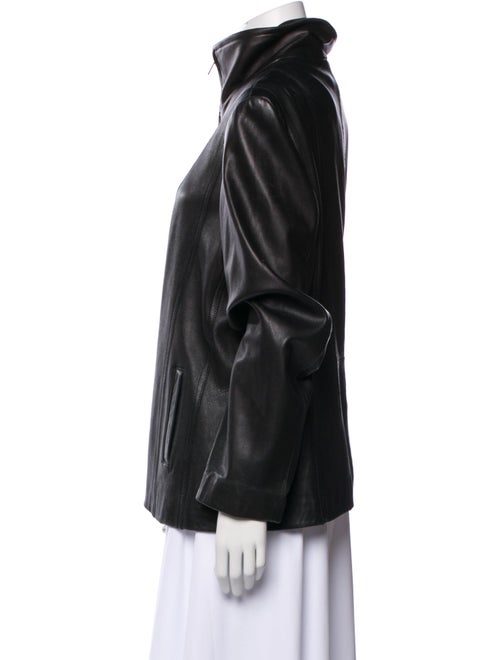 Avanti Leather Bomber Jacket