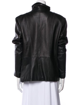 Avanti Leather Bomber Jacket