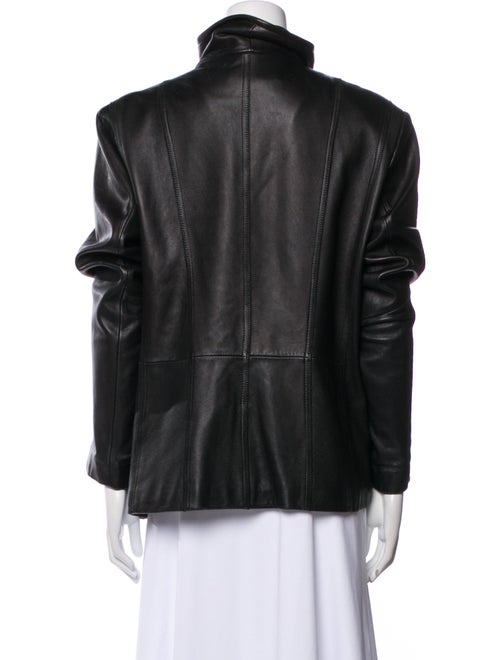 Avanti Leather Bomber Jacket