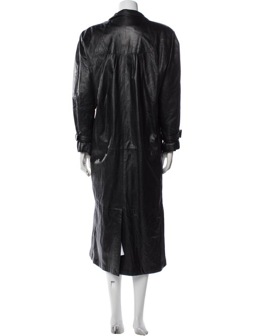 Avanti Leather Trench Coat