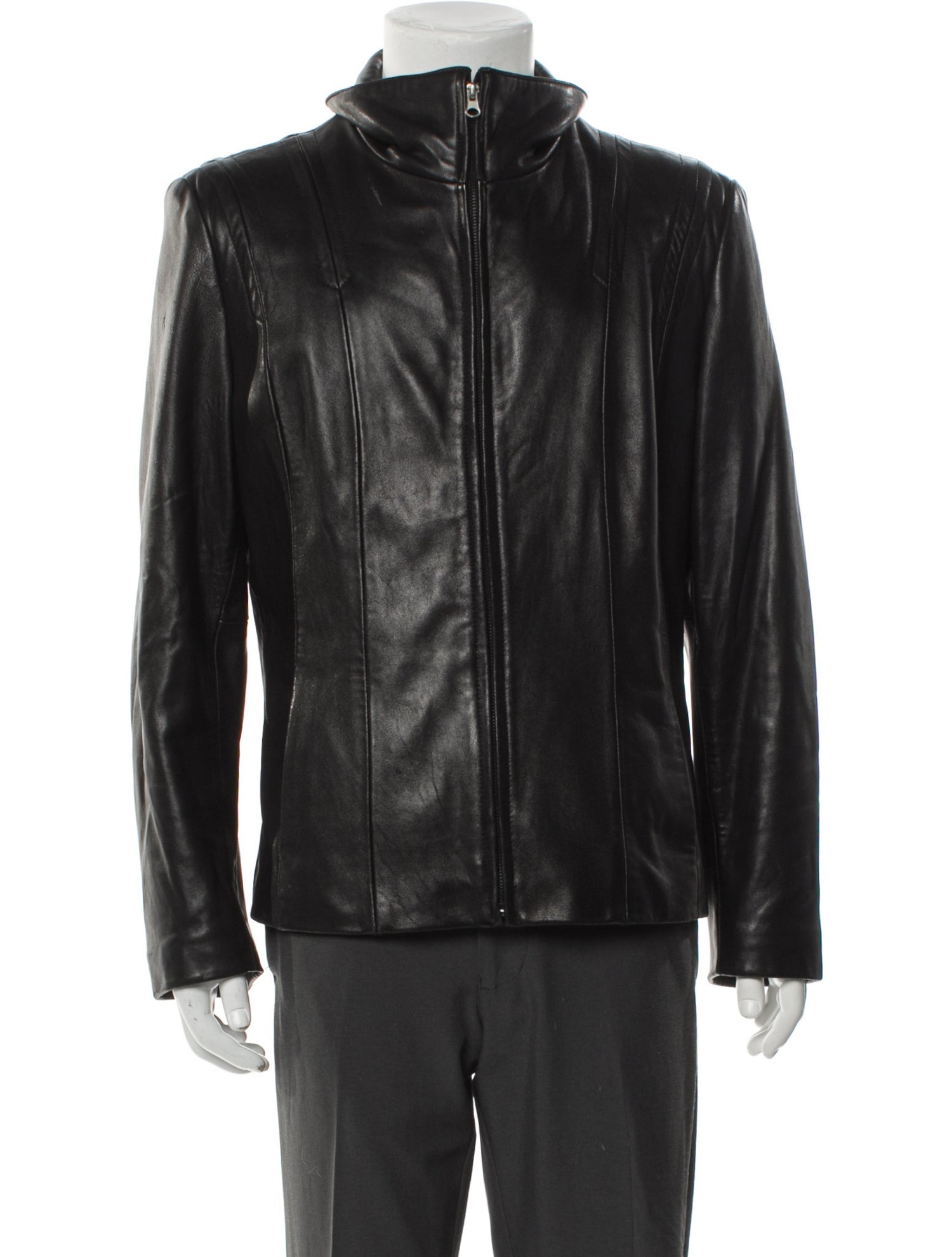 Avanti Leather Windbreaker