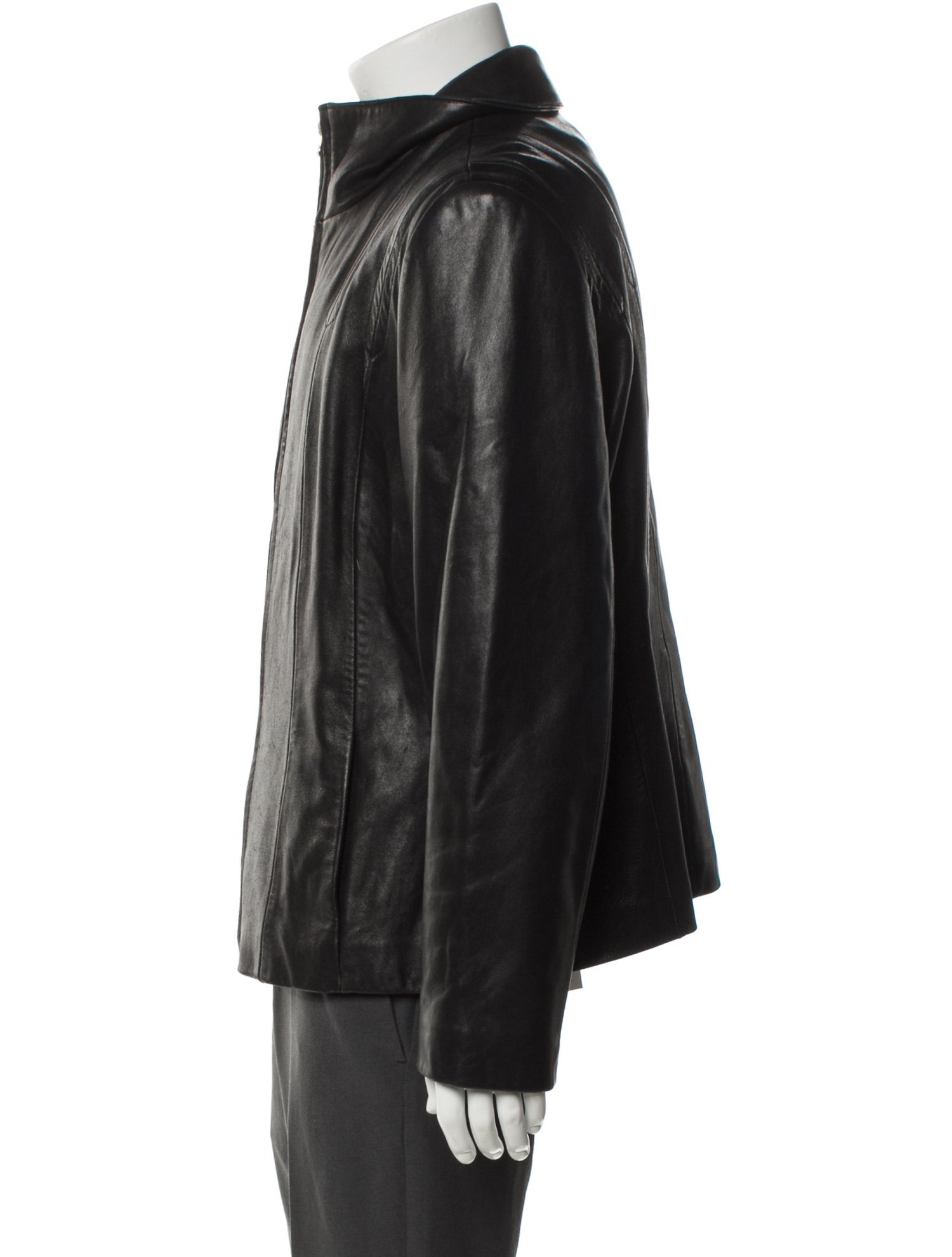 Avanti Leather Windbreaker