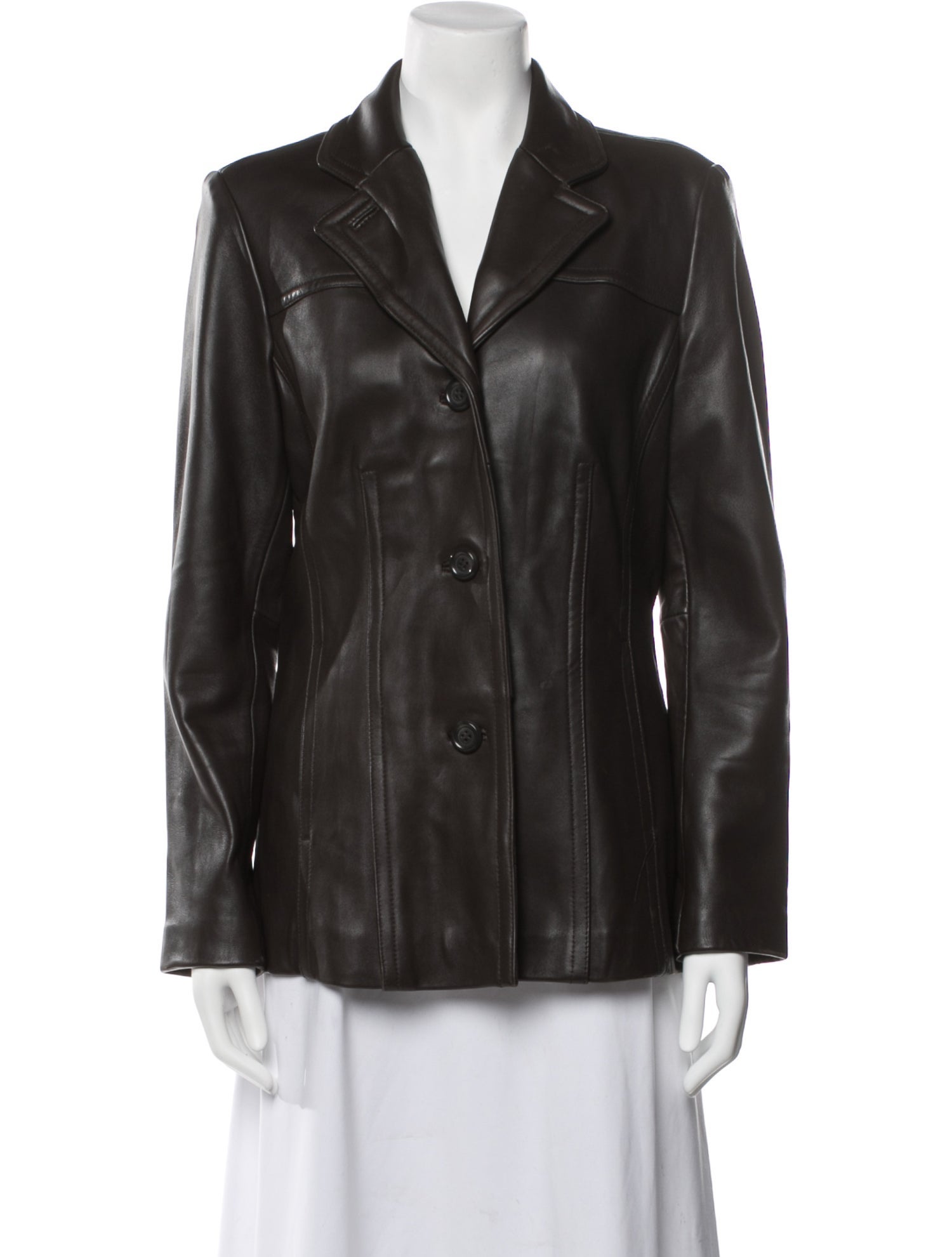 Avanti Leather Blazer