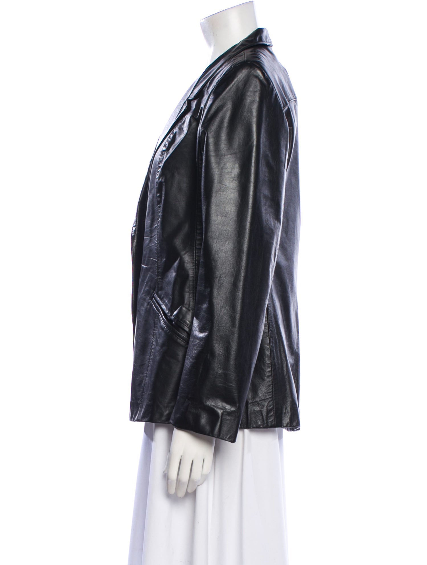 Avanti Leather Blazer