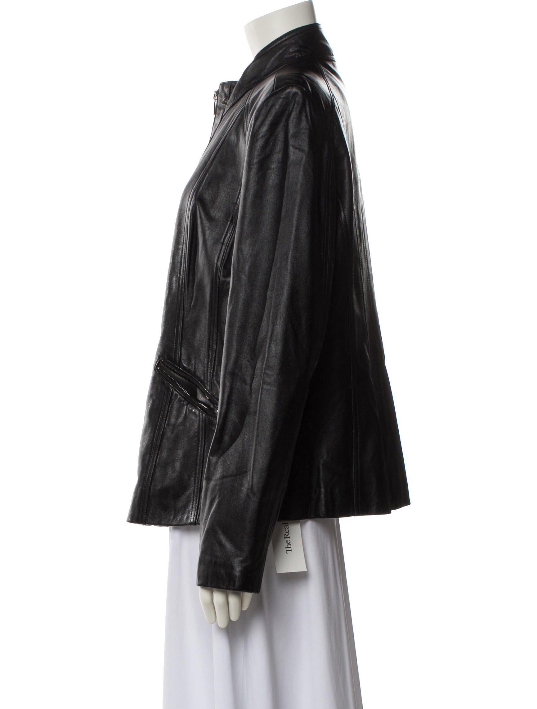 Avanti Leather Biker Jacket