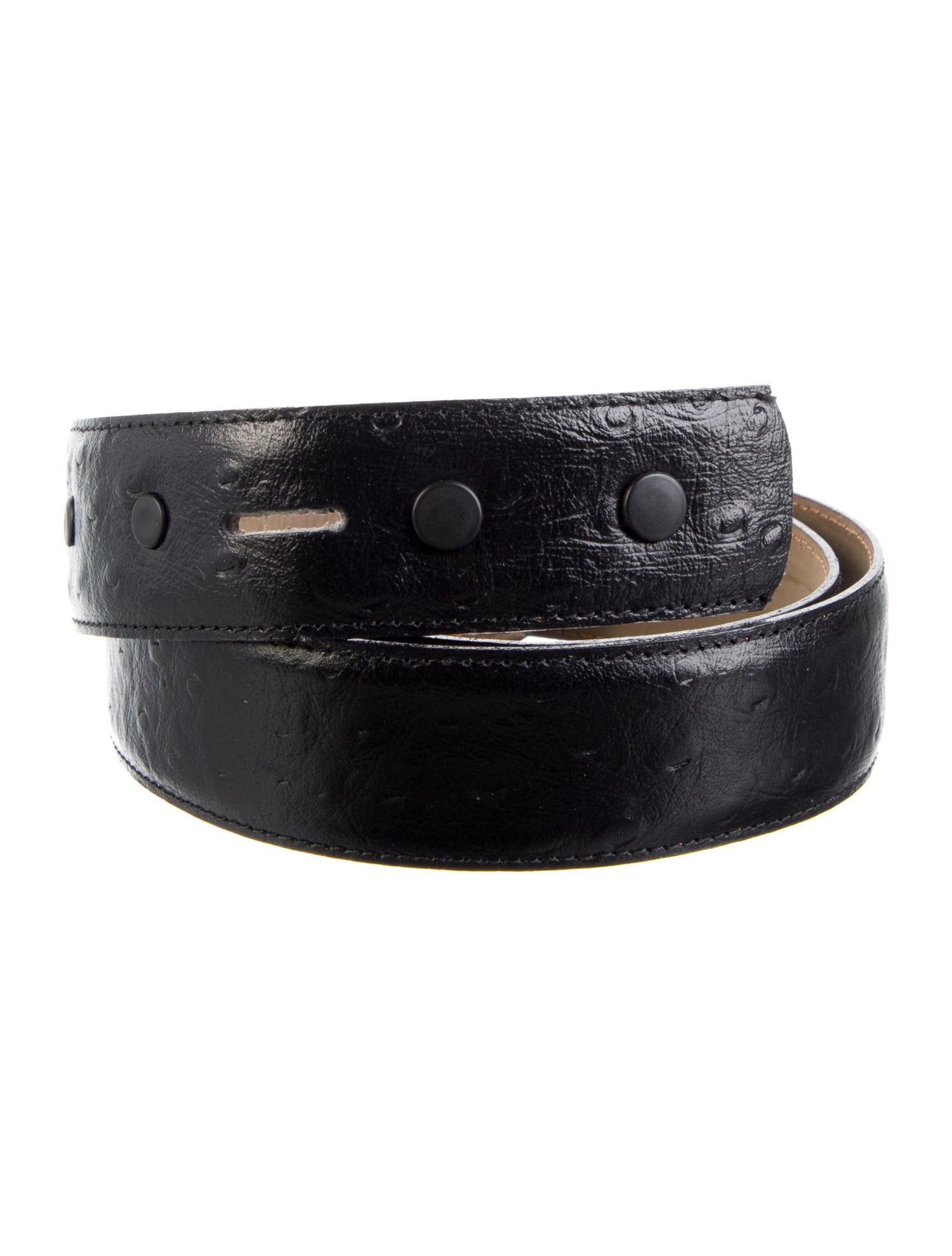 Avanti Skinny Leather Waist Belt