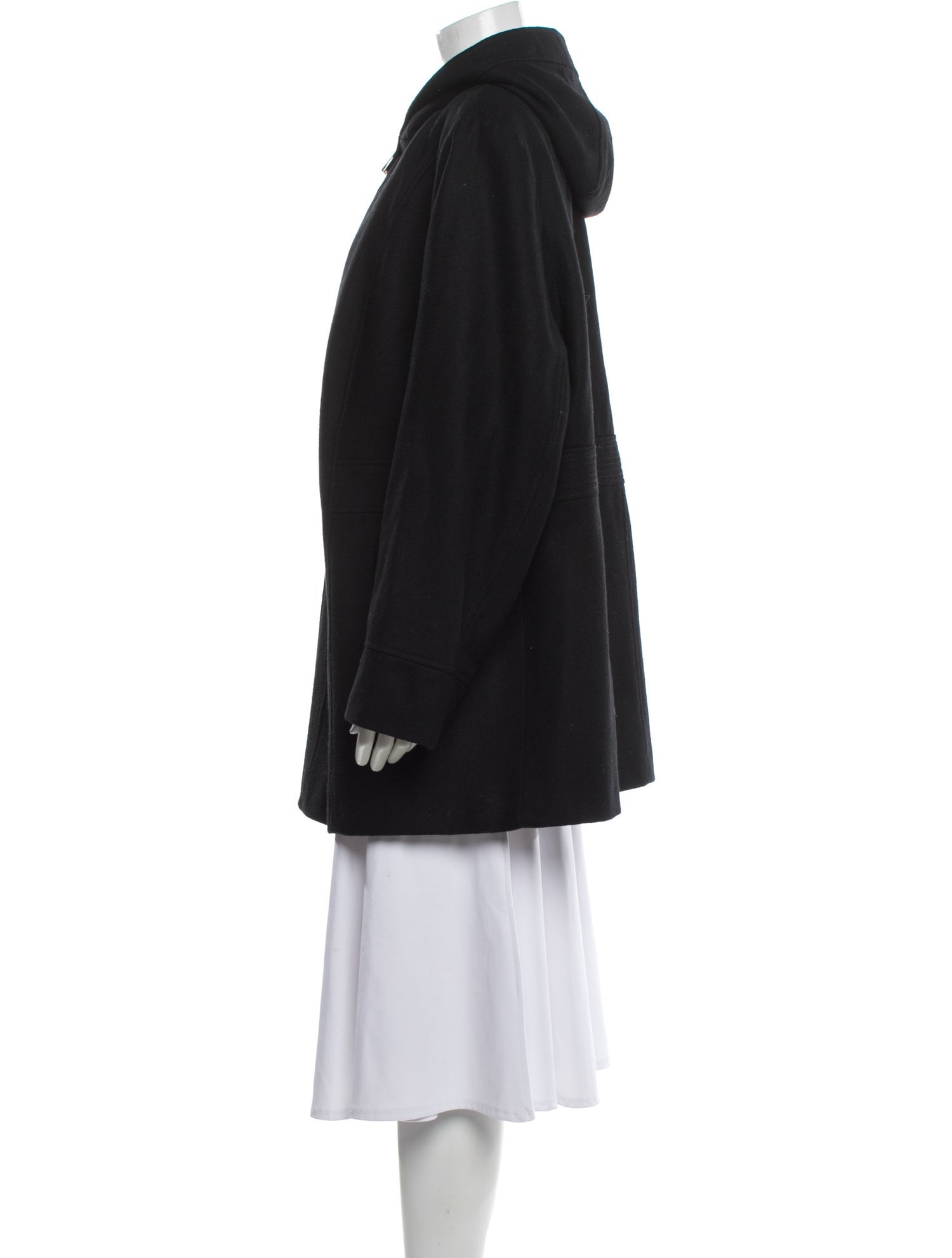 Avanti Wool Faux Fur Coat