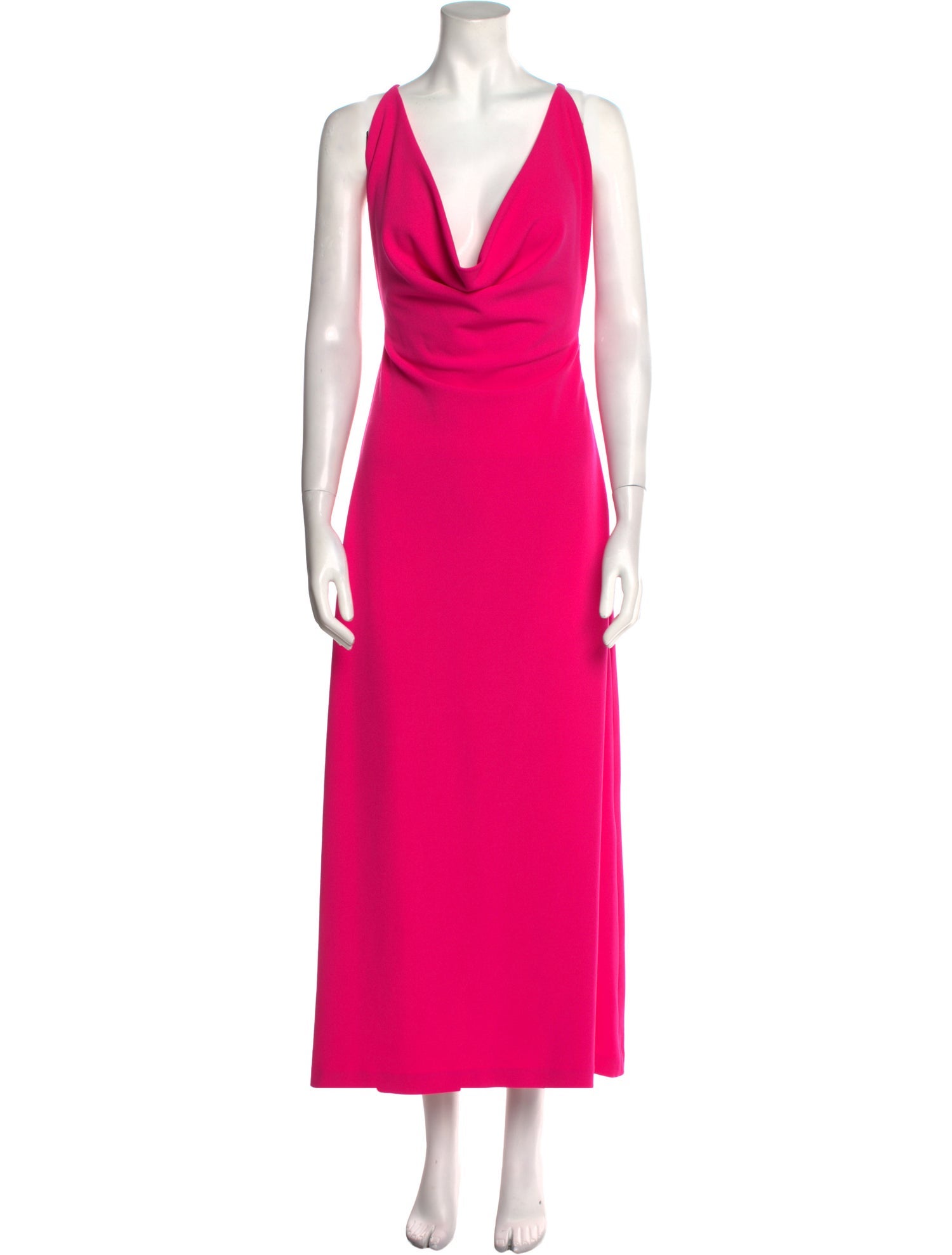 Aaizél Cowl Neck Long Dress