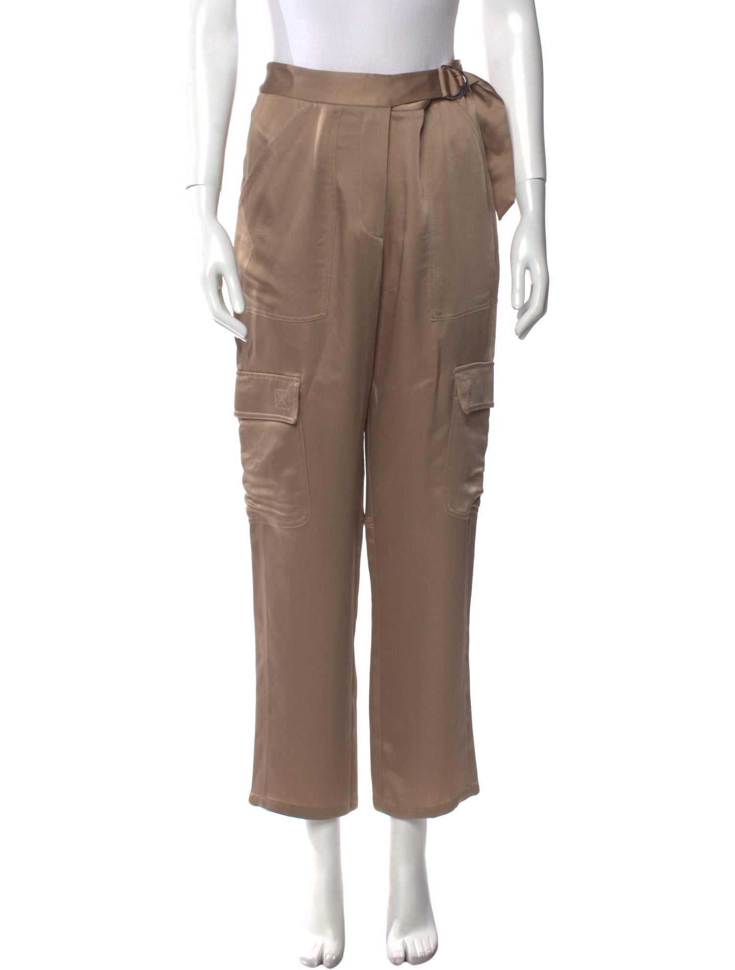 Aaizél Silk Wide Leg Pants