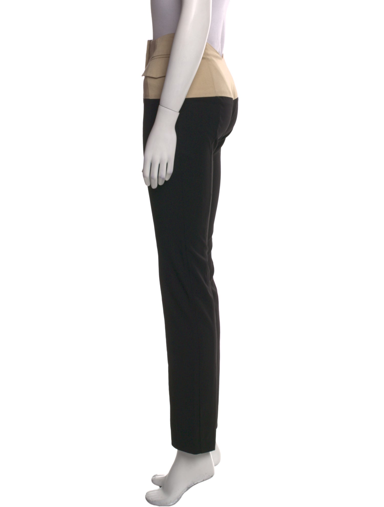 Aaizél Colorblock Pattern Straight Leg Pants