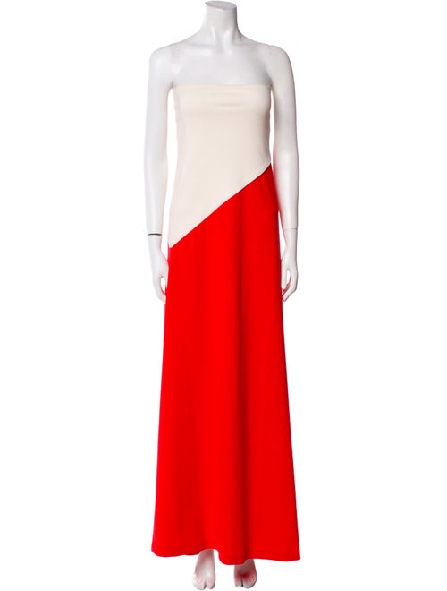 Aaizél Colorblock Pattern Long Dress